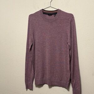 Ted Baker Men's Lavender Crewneck Sweater